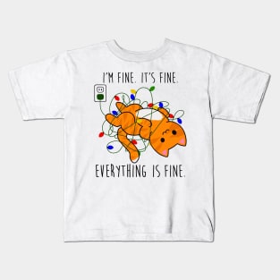 It’s Fine Christmas 2020 Kids T-Shirt